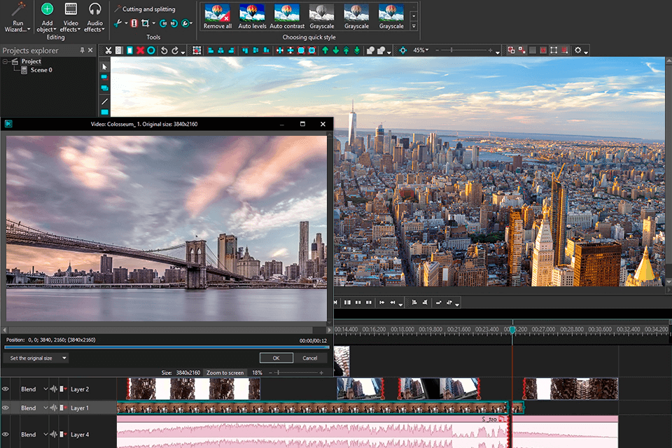 vsdc filmora alternative interface