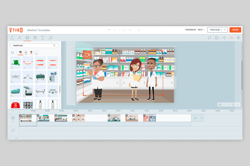 واجهة بديلة كليبشامب vyond