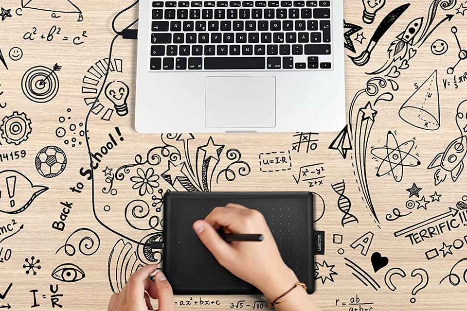 wacom one medium wacom tablet lifestyle