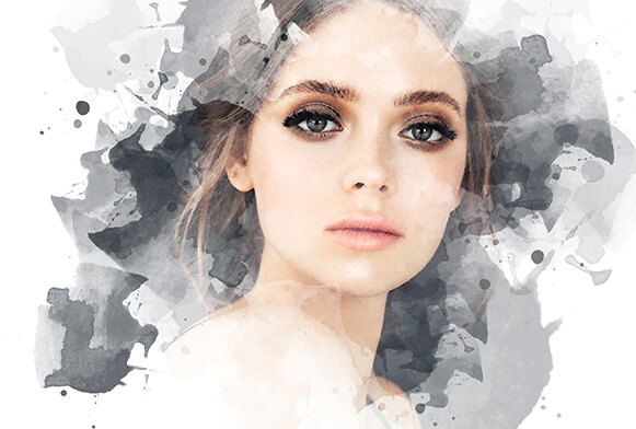 watercolor photoshop action download