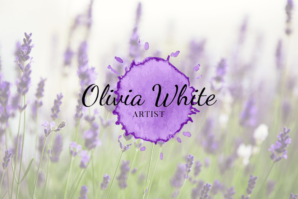 plantilla de logotipo de acuarela