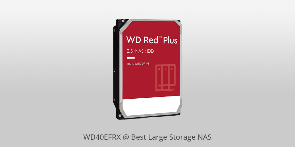 wd40efrx large storage nas