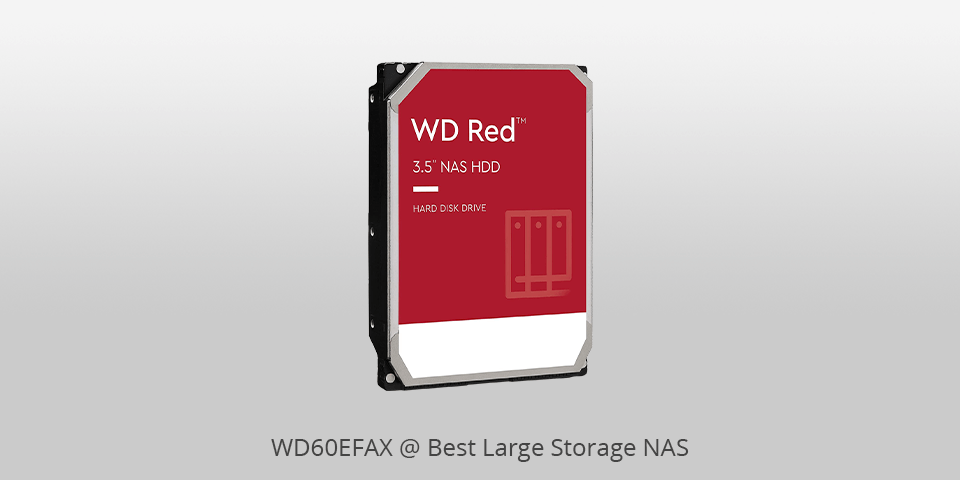 wd60efax large storage nas