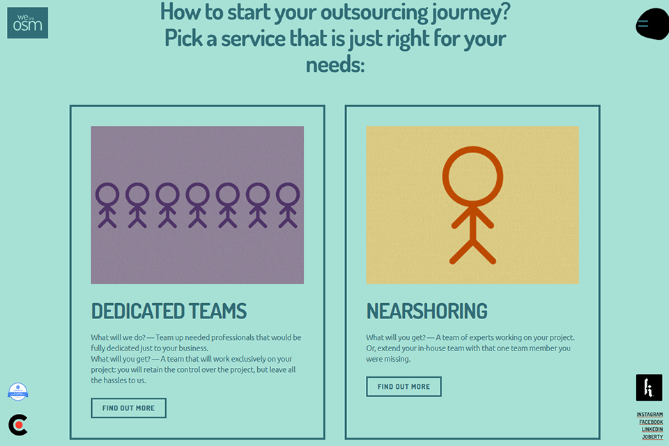 we are osm company outsourcing