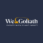 weandgoliath branding agency logo