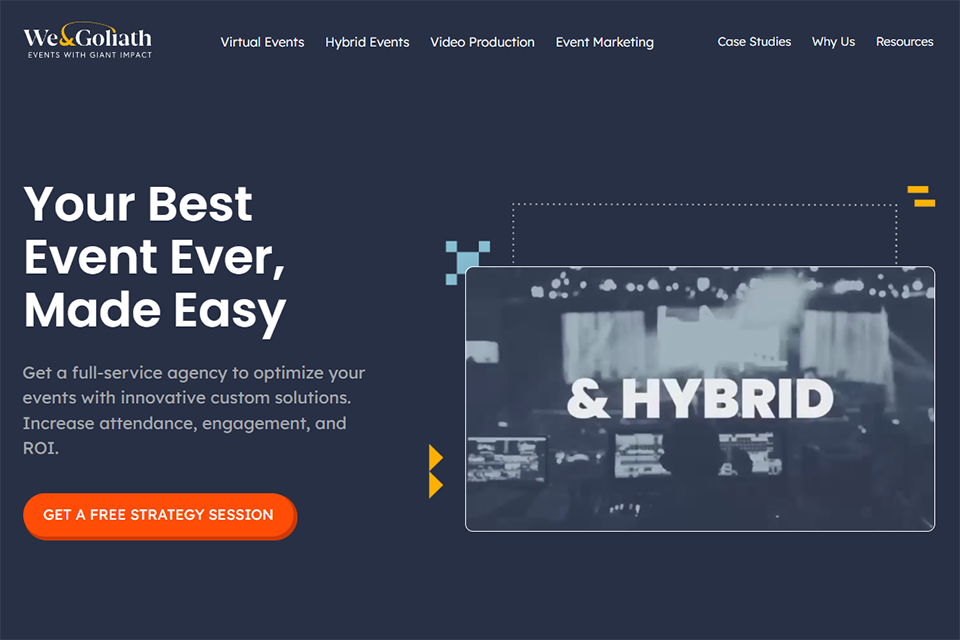 weandgoliath event planning company