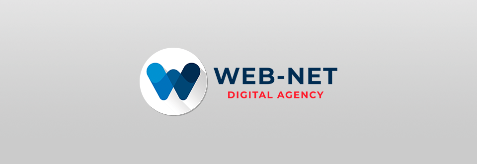 web net λογότυπο γραφείο ψηφιακού μάρκετινγκ