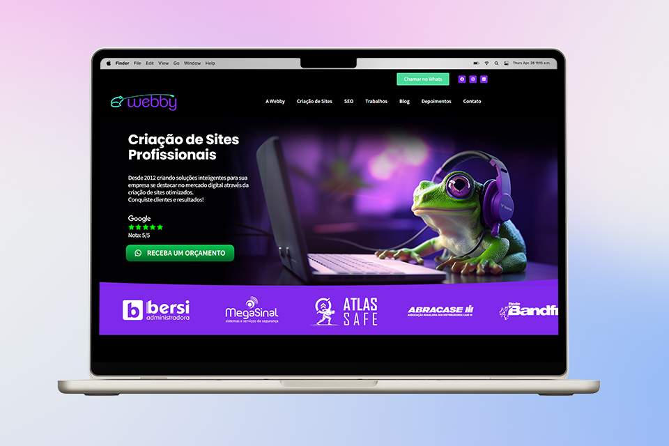 webby melhor empresa de desenvolvimento web