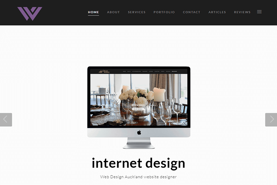 webdesignauckland website