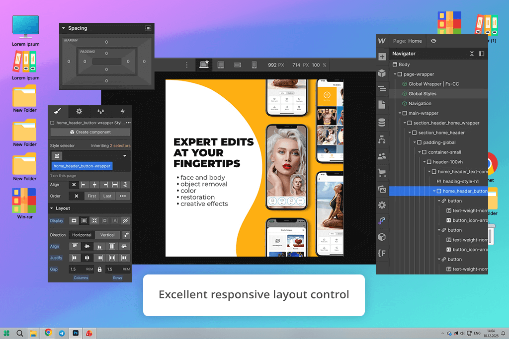 webflow anima alternative interface