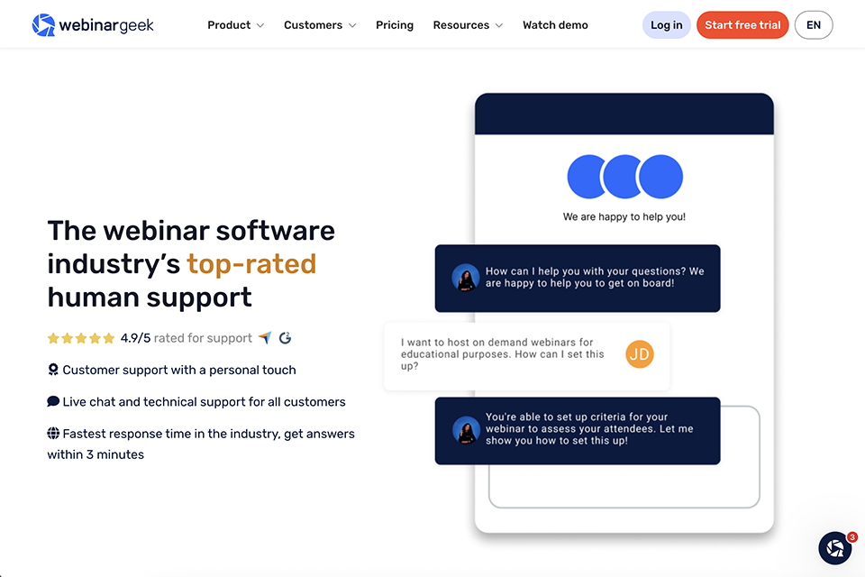 webinargeek free webinar software
