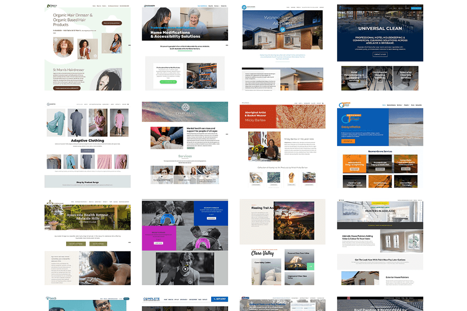 website adelaide impressive project portfolio