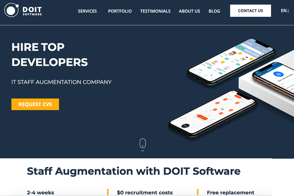 website maintenance service doit software