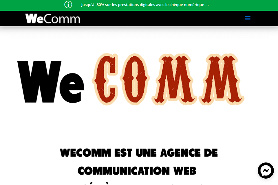 interface de wecomm