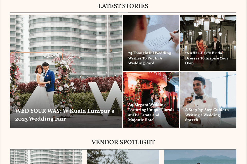 wedding blog the wedding notebook