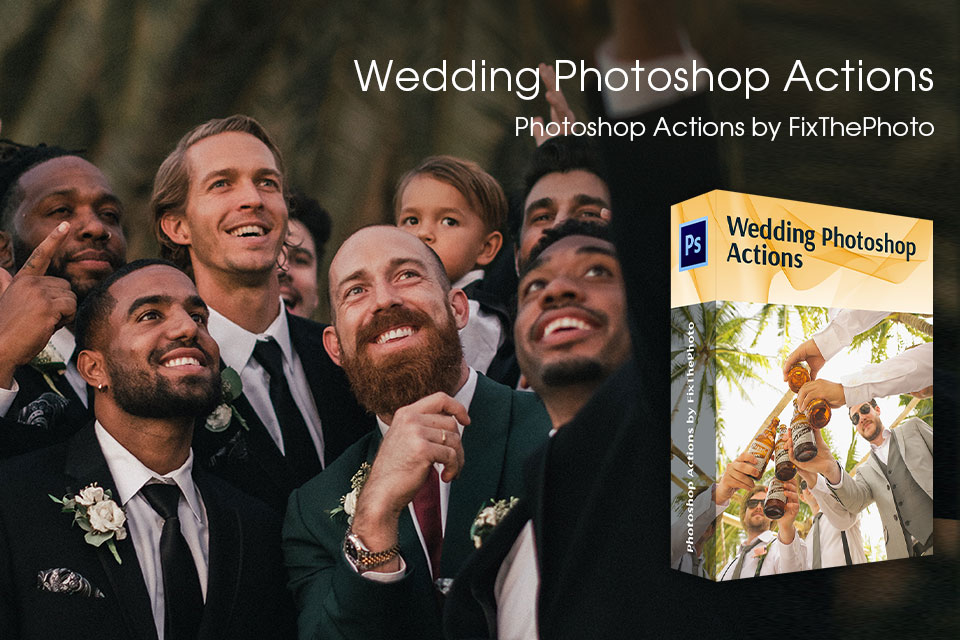 wedding photoshop actions from fixthephoto