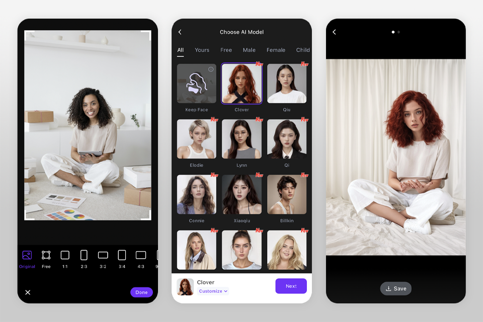 weshop ai face swap app