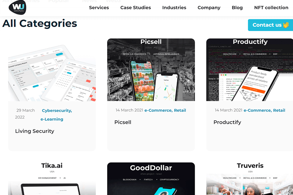 wesoftyou 3d modeling company interface