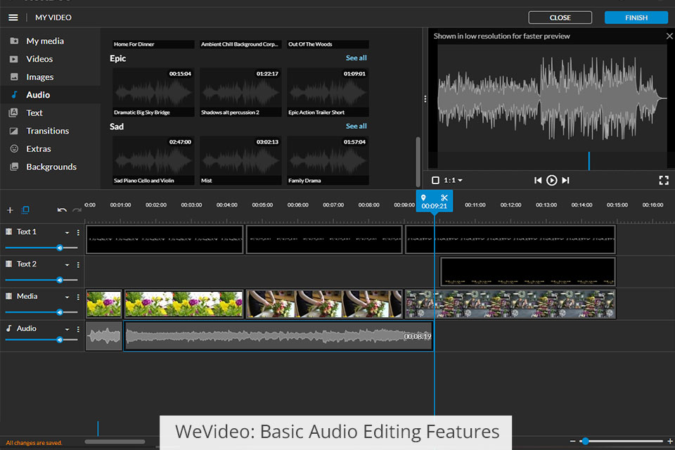 How can I edit clips in the full-featured editor? – WeVideo