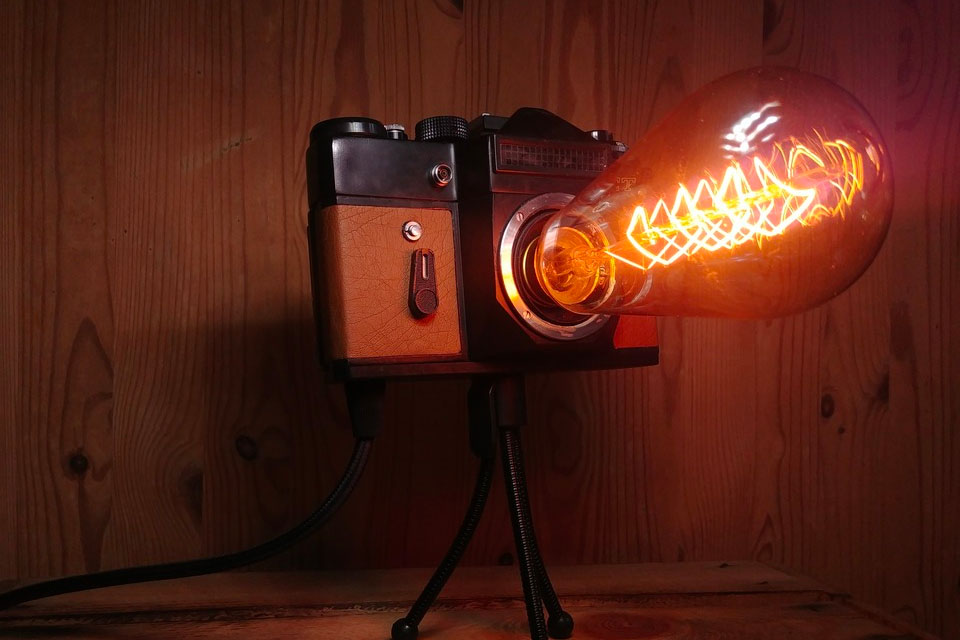 what to do with old cameras led torch