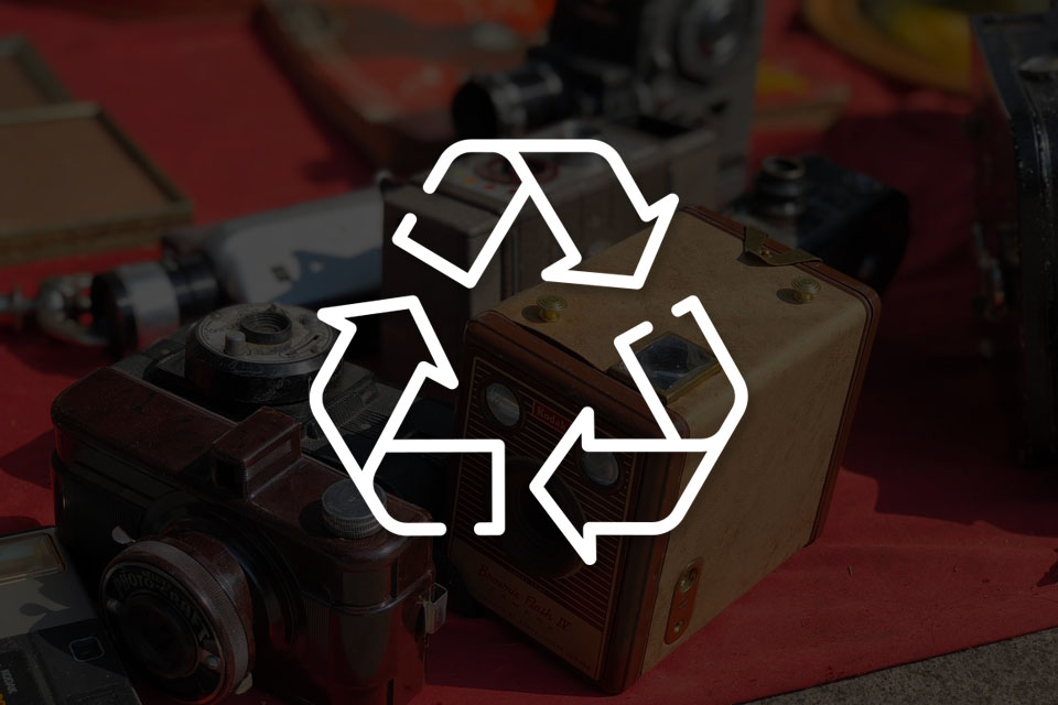 what to do with old cameras recycle