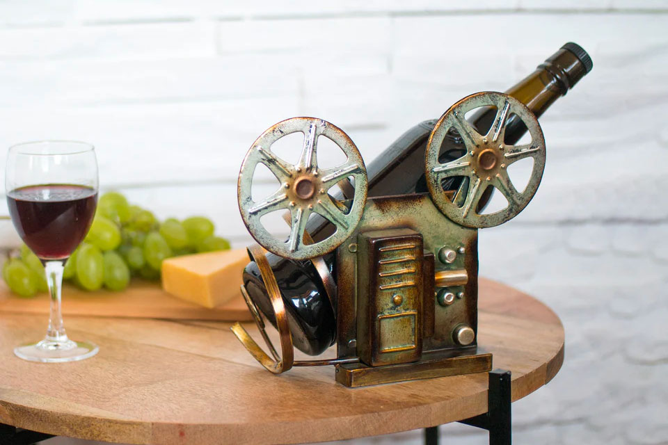 what to do with old cameras wine rack