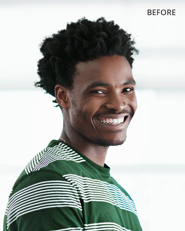 what do i look like bald