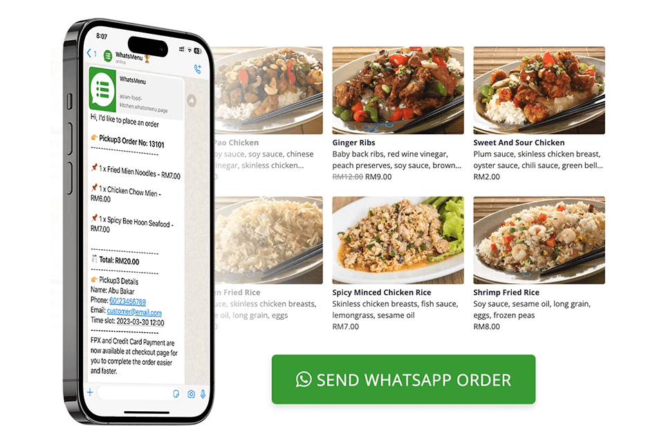 whatsmenu whatsapp ordering