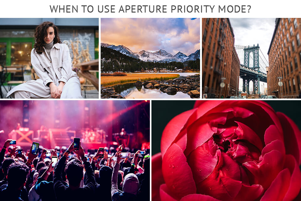 when to use aperture priority mode