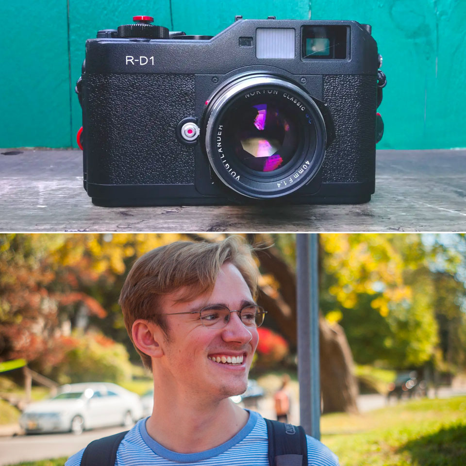 when were cameras created first mirrorless camera