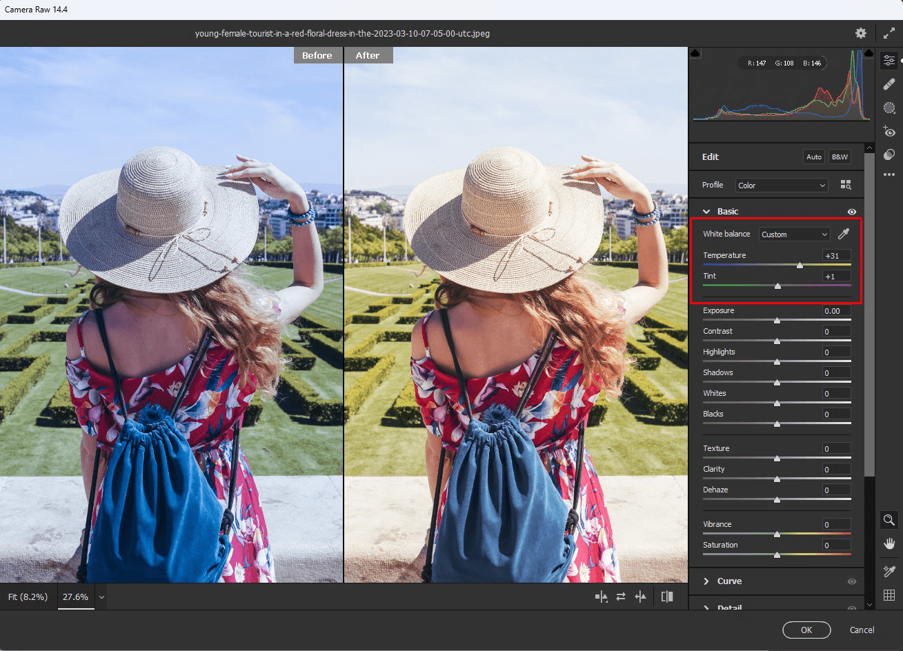 what is white balance in photoshop