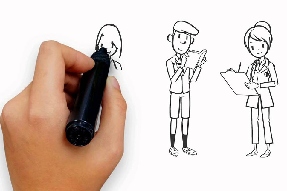 whiteboard animation styles