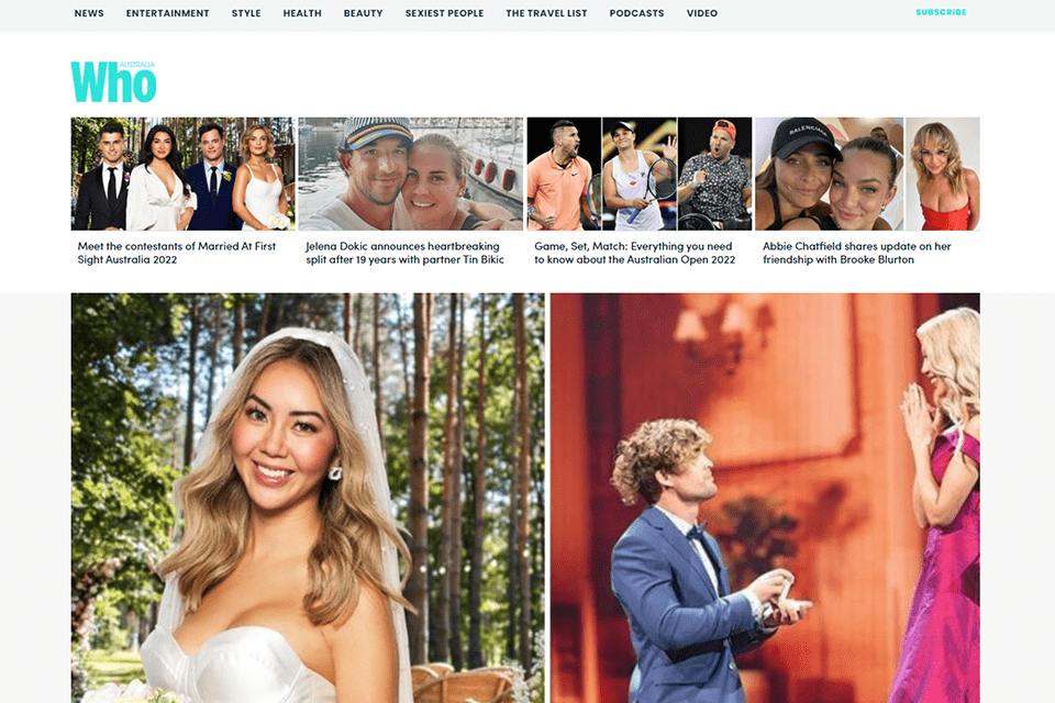 who magazine entertainment blog