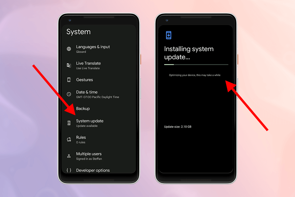 why is my android camera glitching reset