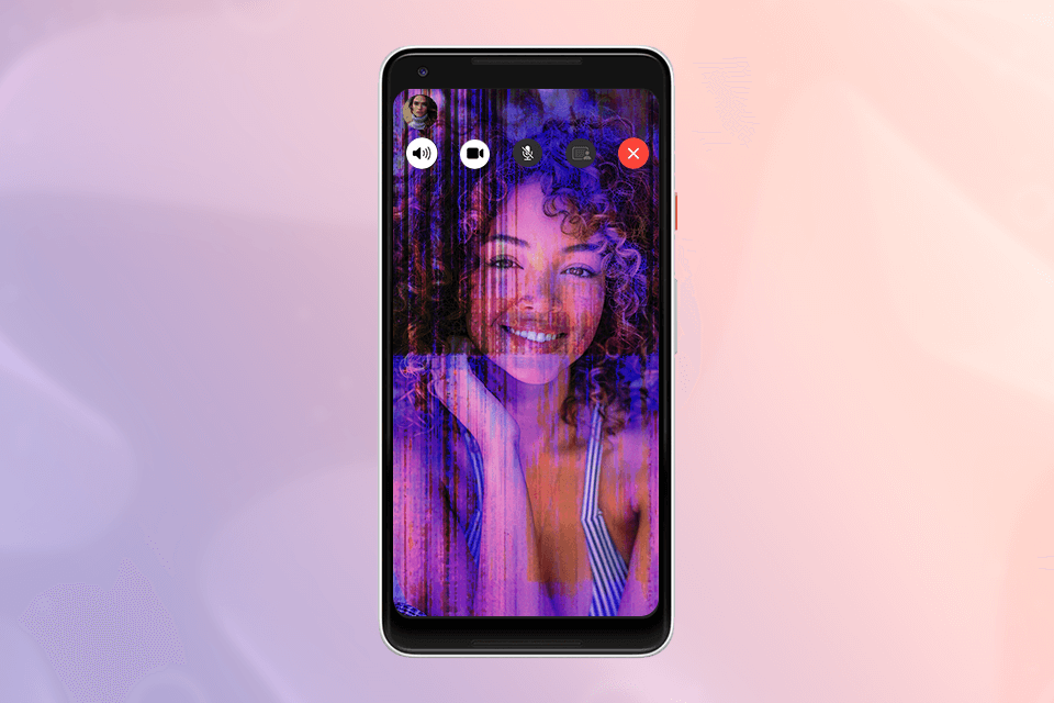 why is my facetime camera glitching