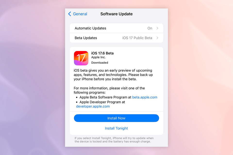 why is my iphone camera glitching update