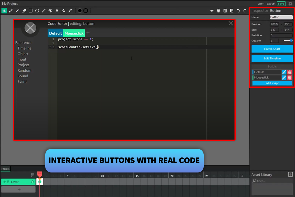 wick editor free 2d animation software