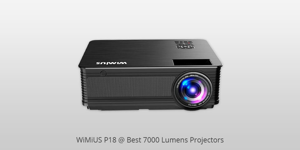 wimius p18 7000 lumens projectors