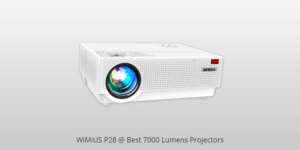 wimius p28 7000 lumens projectors