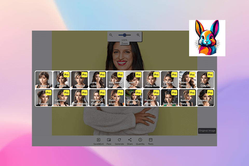 windybot ai hairstyle generator
