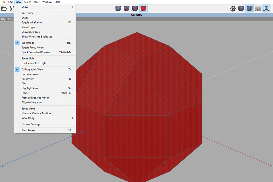 واجهة أجنحة 3D