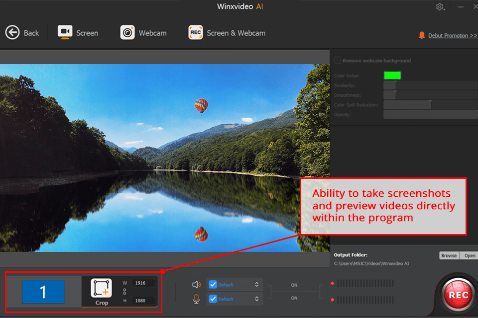 winxvideo ai interface