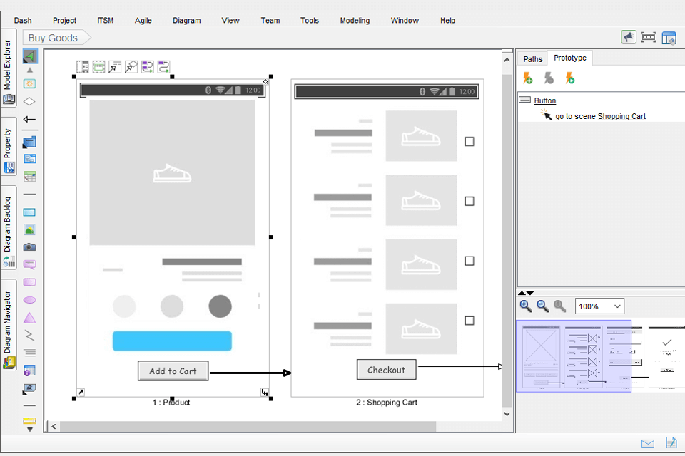 wireflow figma alternative interface