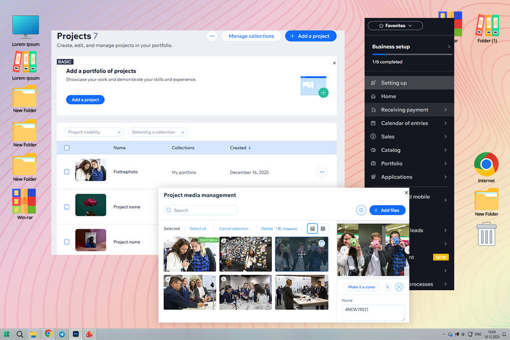 wix carbonmade alternative
