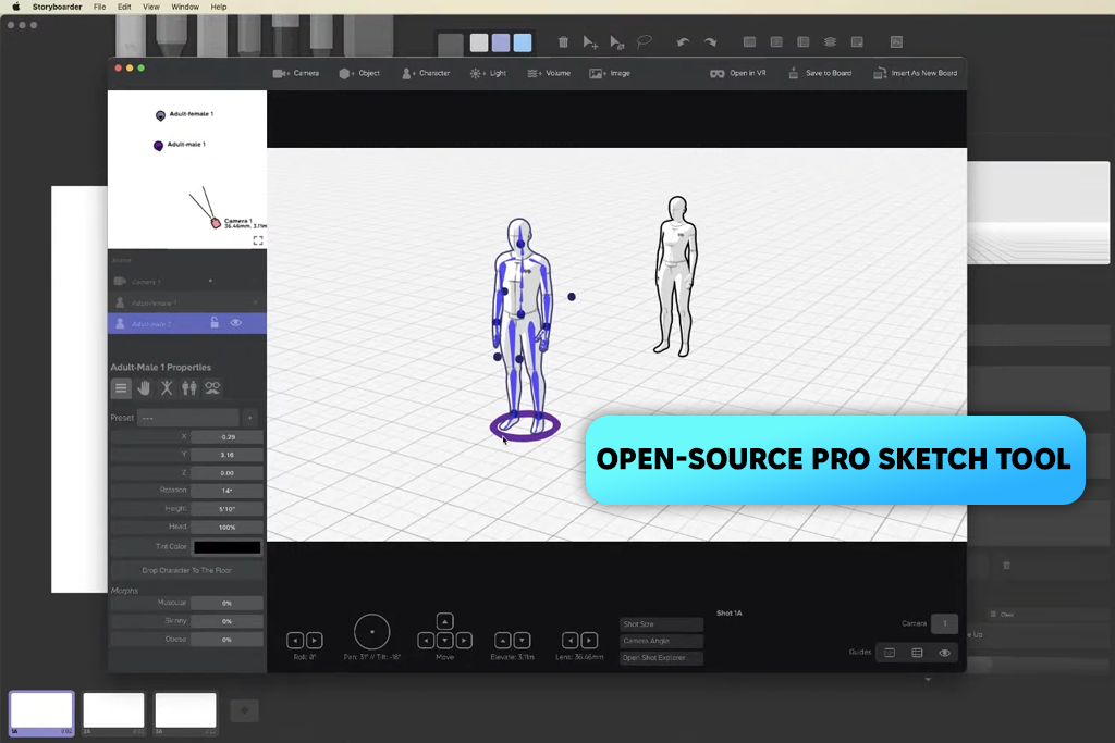 wonder unit storyboard software