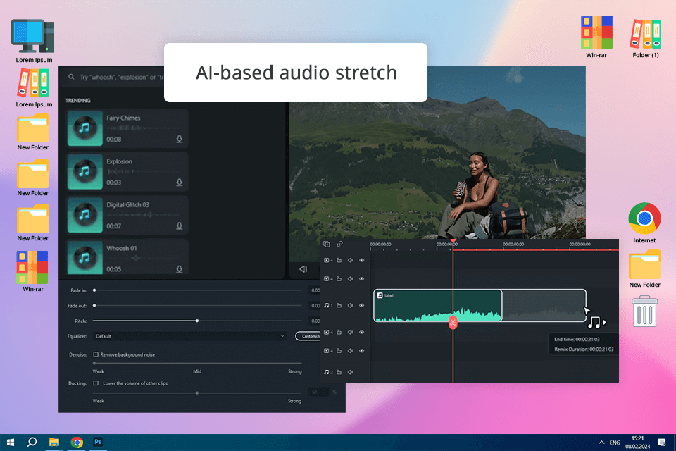 wondershare filmora adobe premiere rush alternative