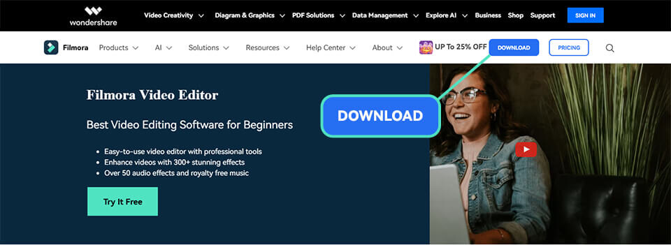 wondershare filmora download
