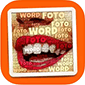 wordfoto picture caption app logo