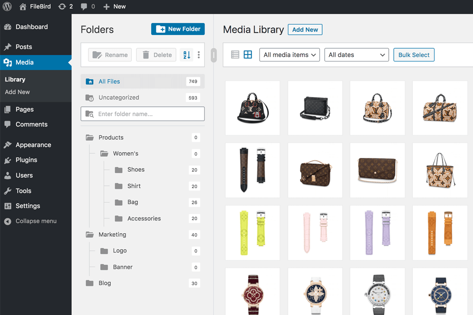 wordpress adobe experience manager alternative interface