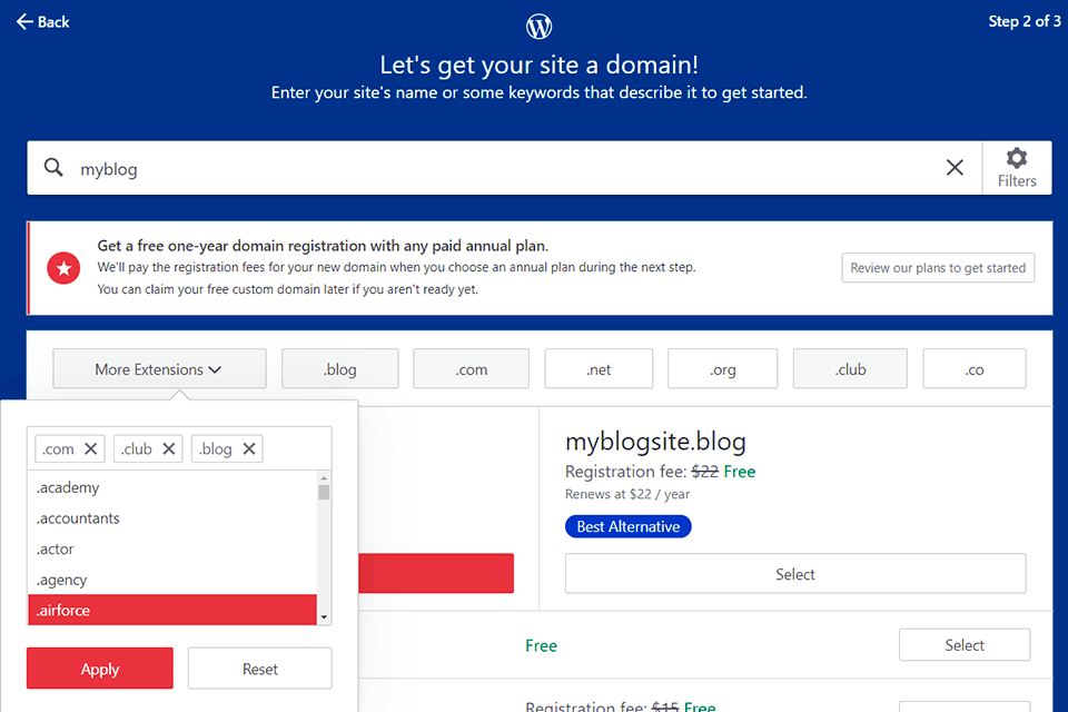 واجهة ووردبريس